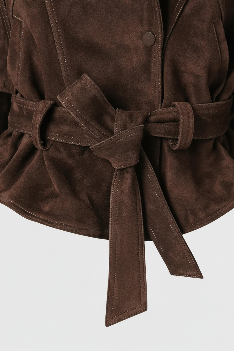 ADELINE - Suede Leather J - vue angle