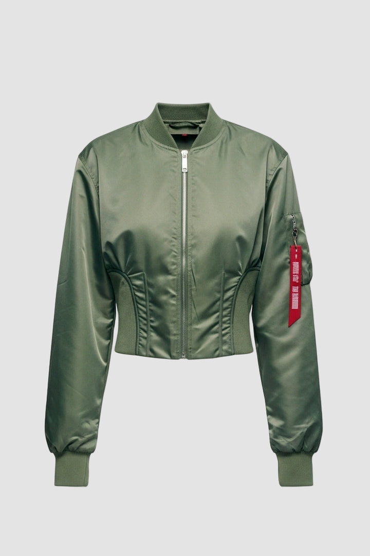 AERLYN – Cropped Bomber Jacket for women