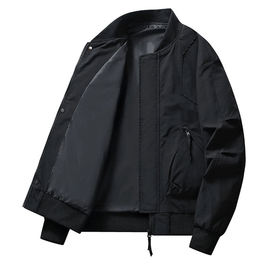 Black jacket on a white background