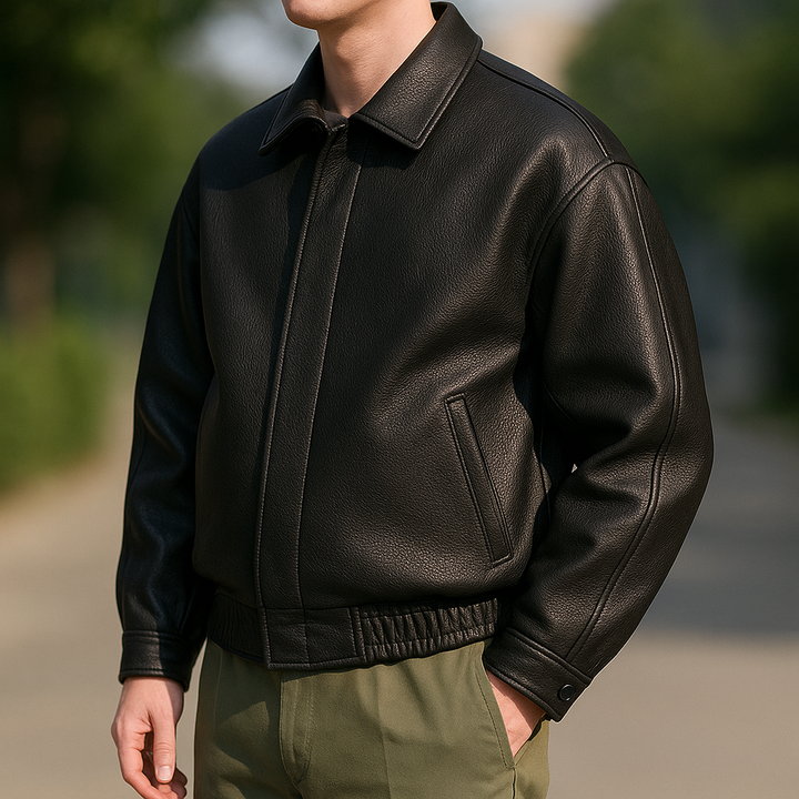 Dalvyn | PU Leather Biker Jacket