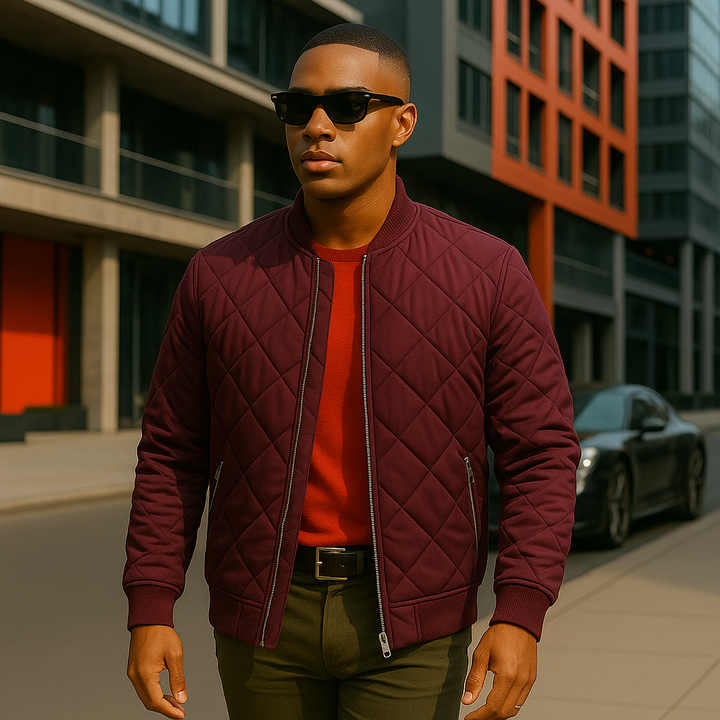 Dalvyn | Men’s Varsity Puffer Jacket