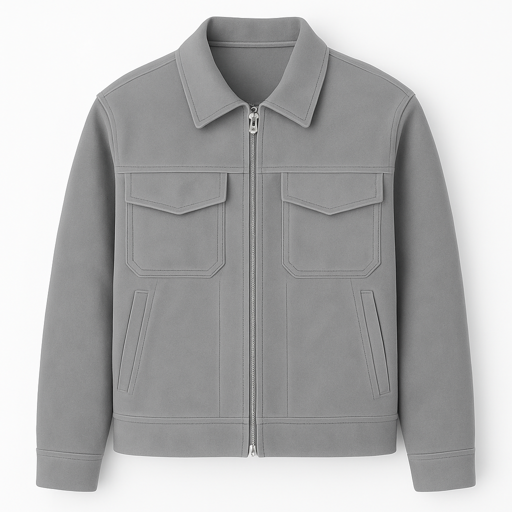 Dalvyn | Coupe-vent oversize en daim