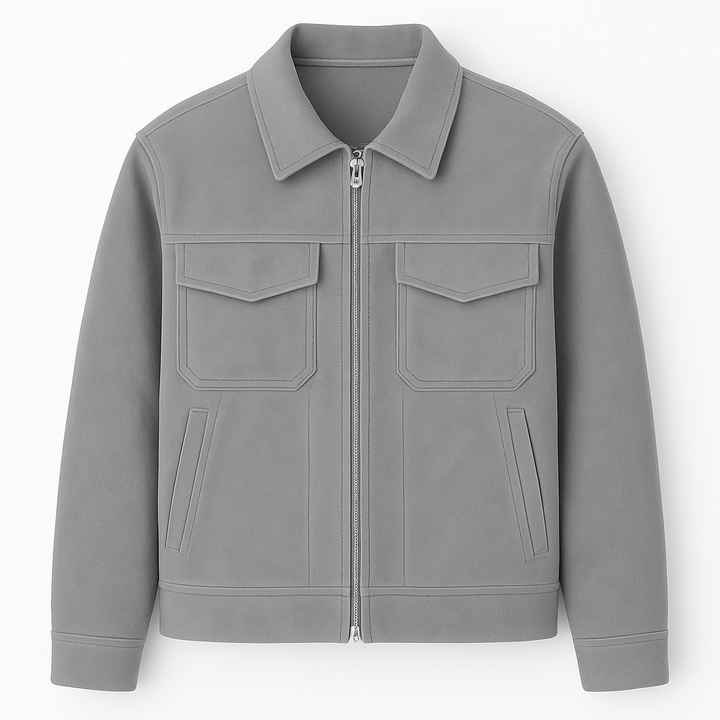 Dalvyn | Coupe-vent oversize en daim