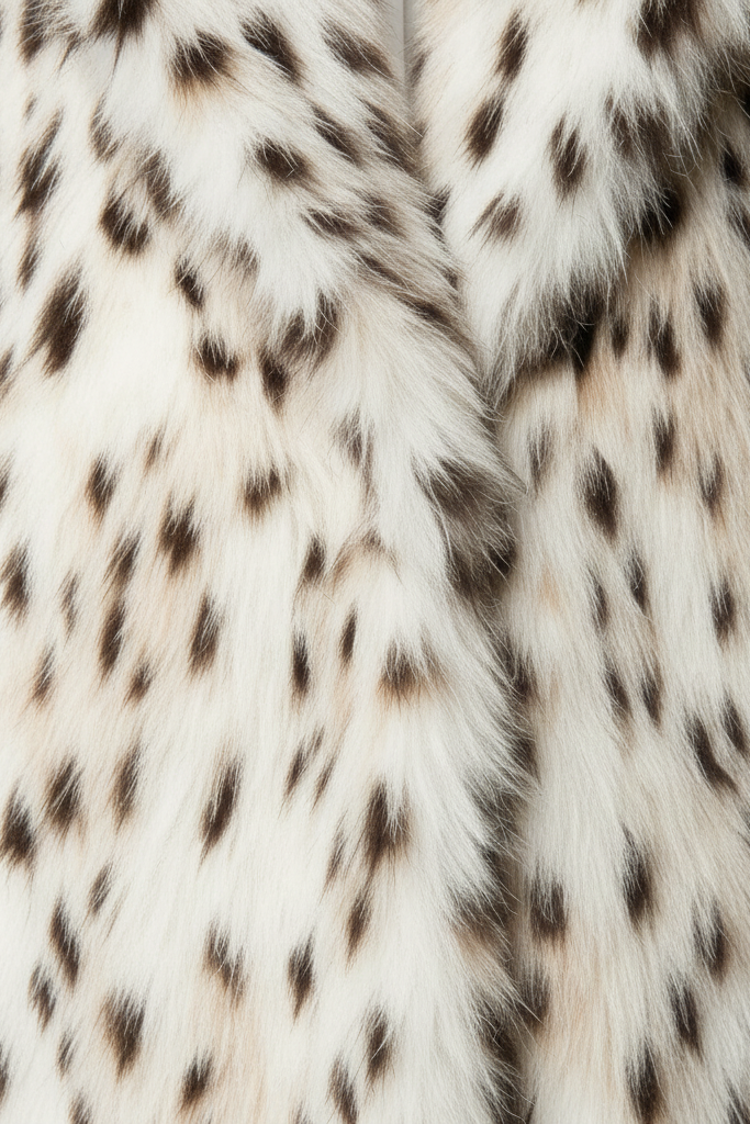 Cozy winter look featuring the LEOVARA faux fur leopard coat.