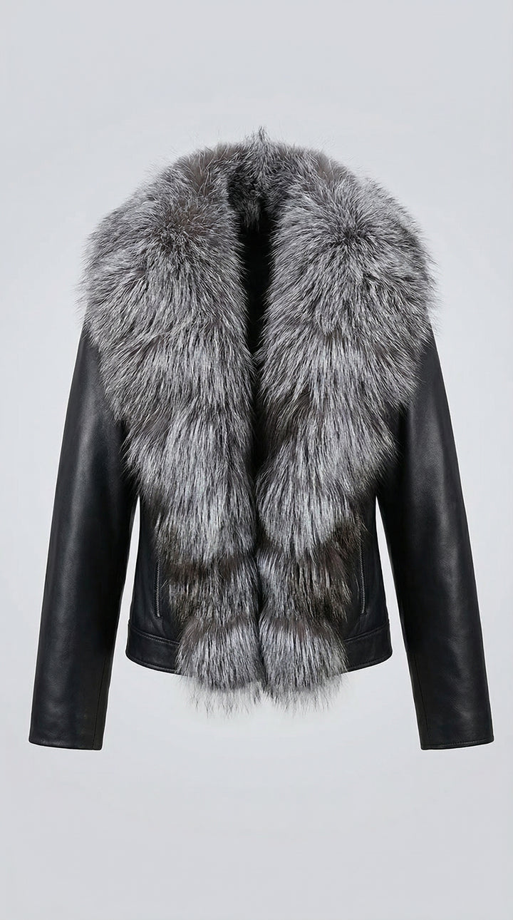 DELTA - Sable Fur Collar, luxurious, textured, classic