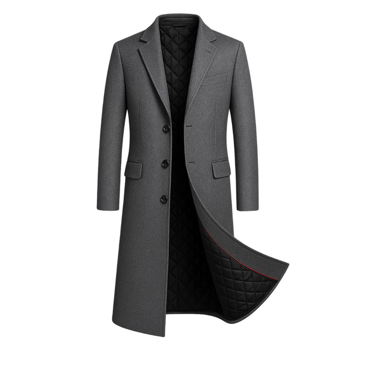 Dalvyn | Manteau long en laine pour homme