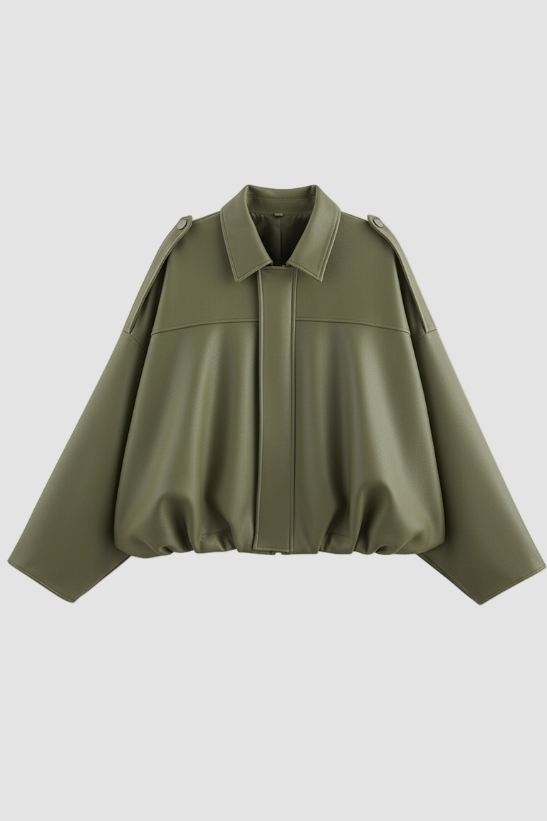 Dalvyn MAVERRA Army Green Edition Vintage Bomber Jacket