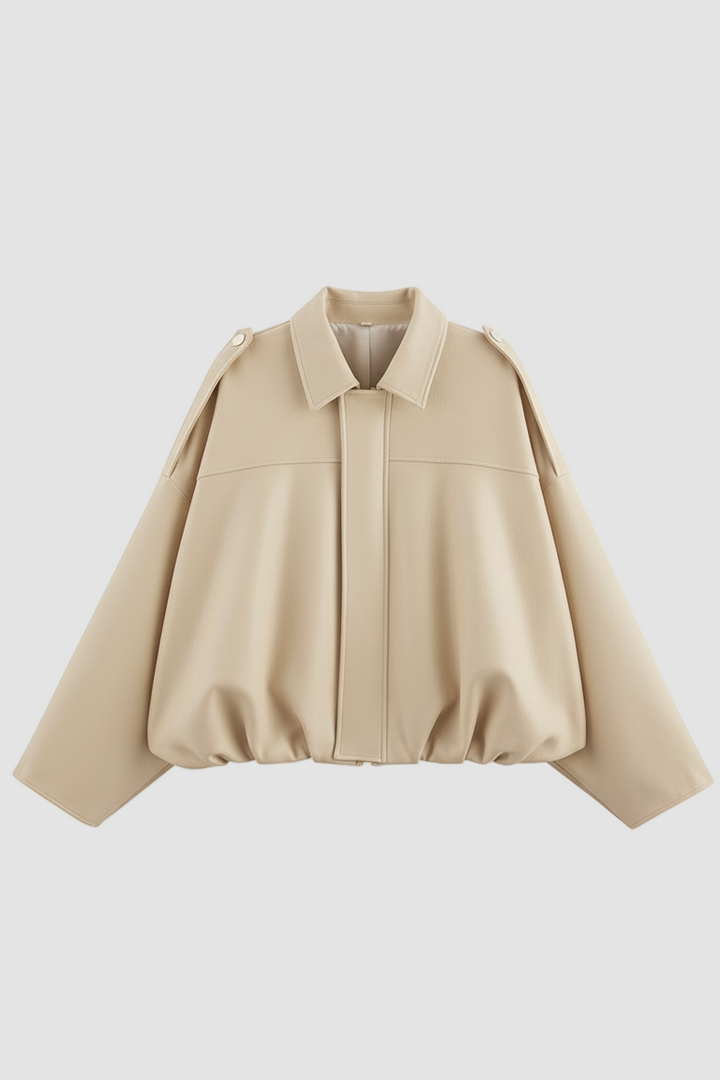 Dalvyn MAVERRA Biege Edition Vintage Bomber Jacket