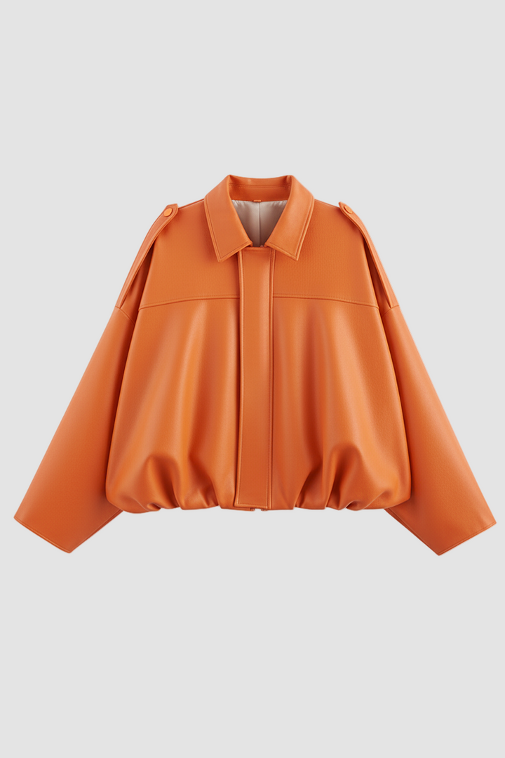 Dalvyn MAVERRA Orange Edition Vintage Bomber Jacket