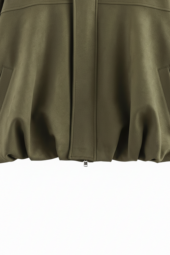 Dalvyn MAVERRA Vintage Bomber Jacket – Khaki Variant
