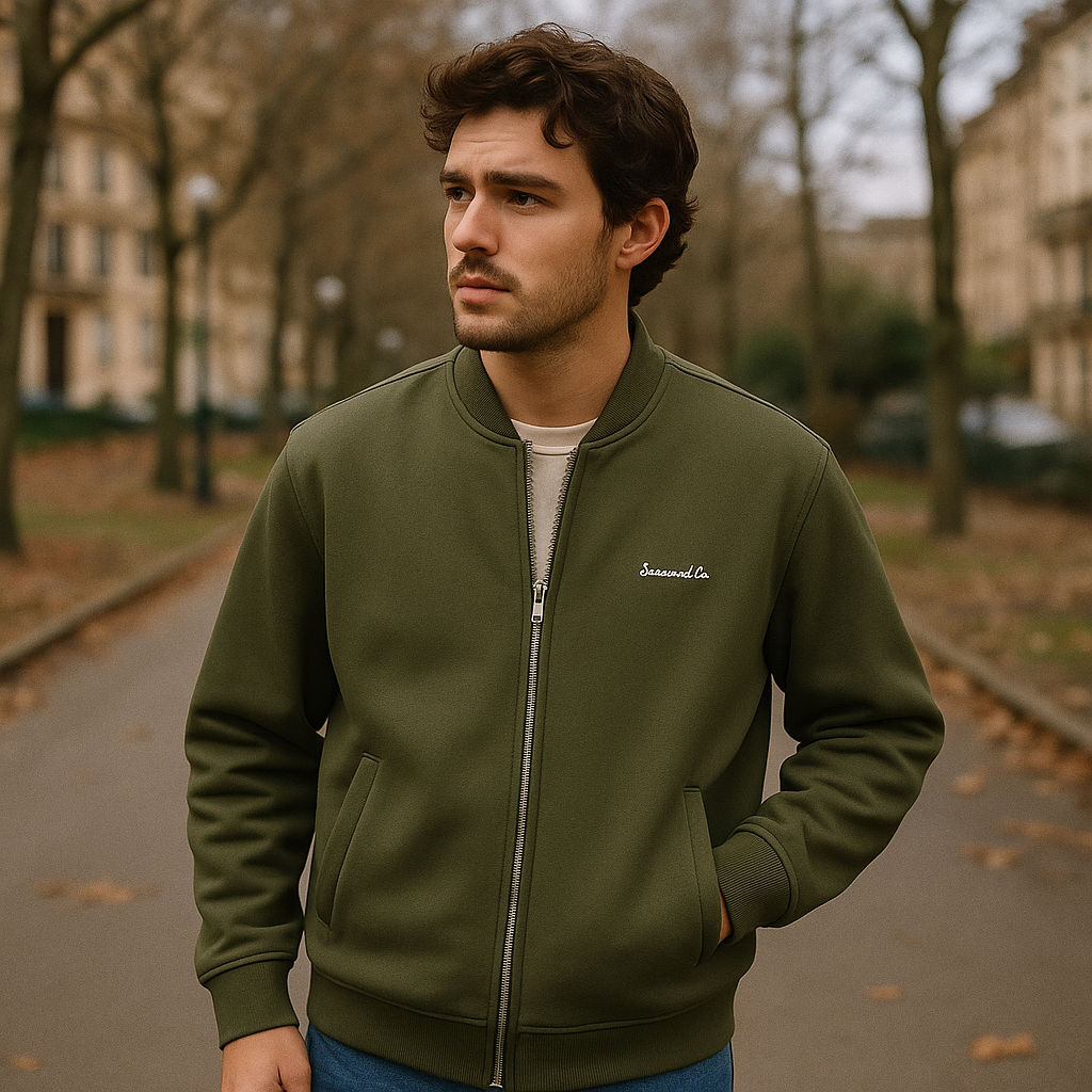 Dalvyn | Men's  Oversize Fleece Bomber