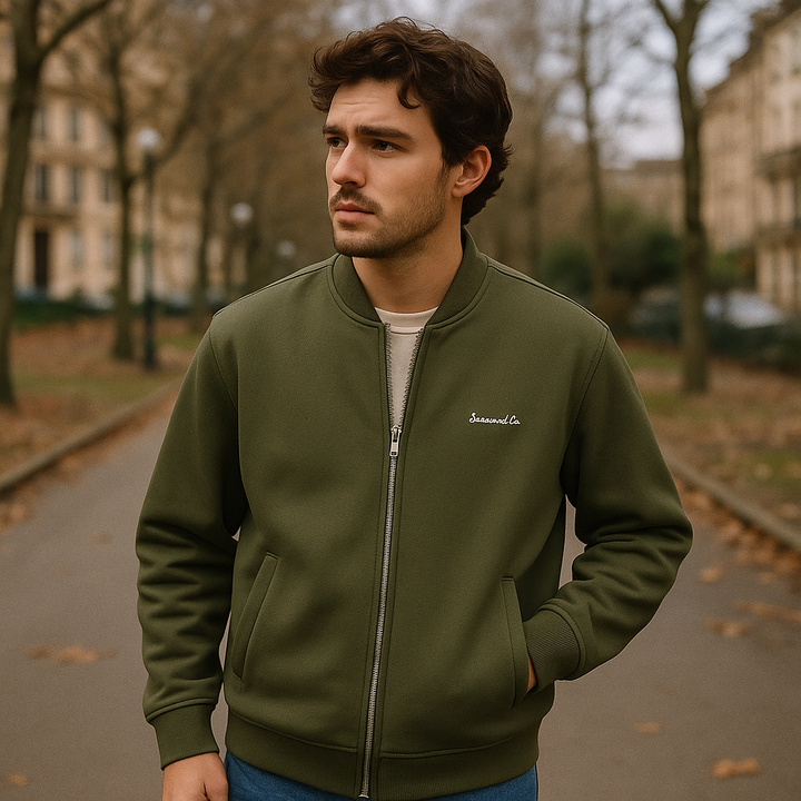 Dalvyn | Men's  Oversize Fleece Bomber