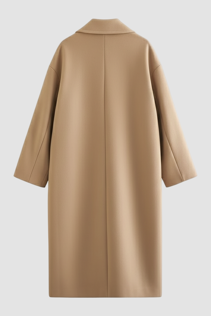 Dalvyn Double-Breasted Wool Overcoat