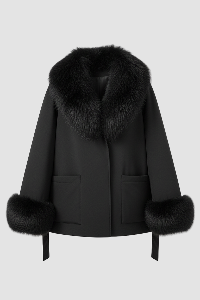 FARLENA coat – full body outfit winter luxury look