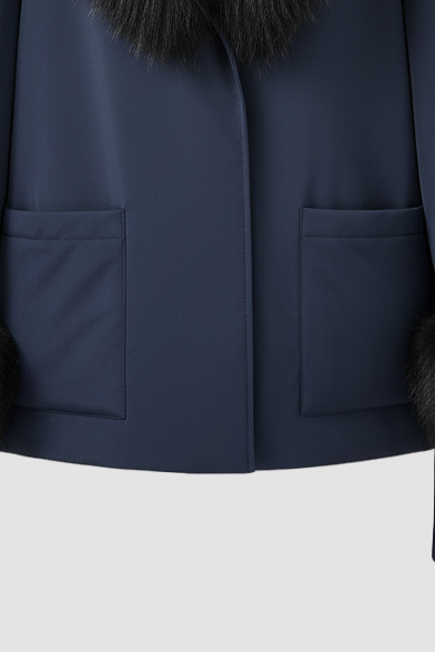 Discover FARLENA – a luxurious fox fur down coat crafted for women seeking elegance, warmth, and modern winter style. Premium texture, plush fur trim, and a refined silhouette for cold-season sophistication.