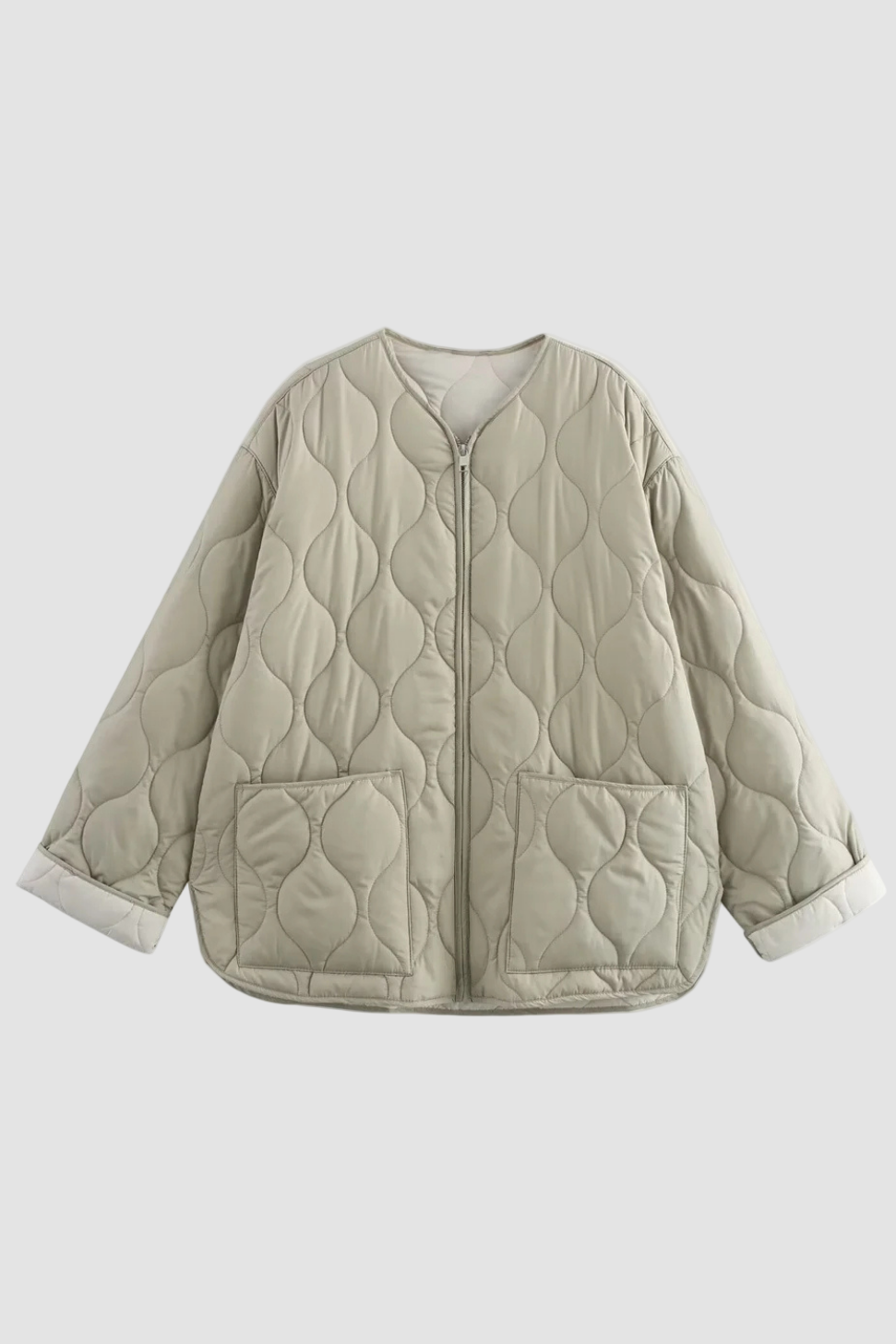 Fleece Waterproof Jacket – Minimal Warmth, Effortless Style