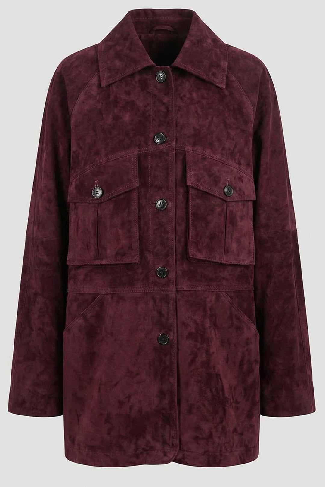 IVY - Burgundy suede jacket