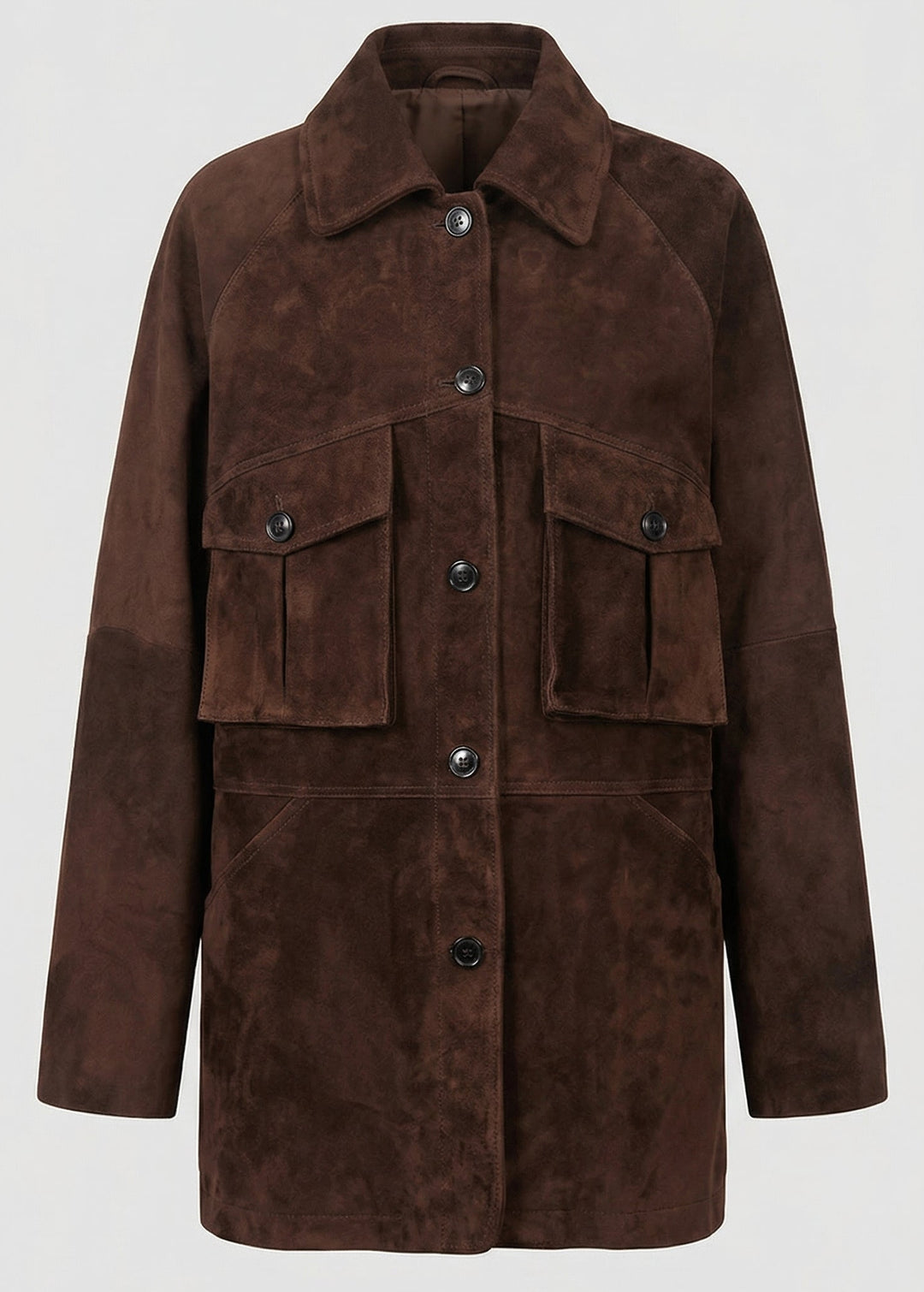 IVY - Dark Brown suede jacket