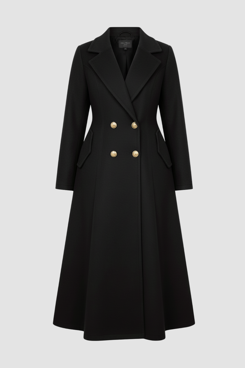 MAWEII – Wool Blend A-Line Coat