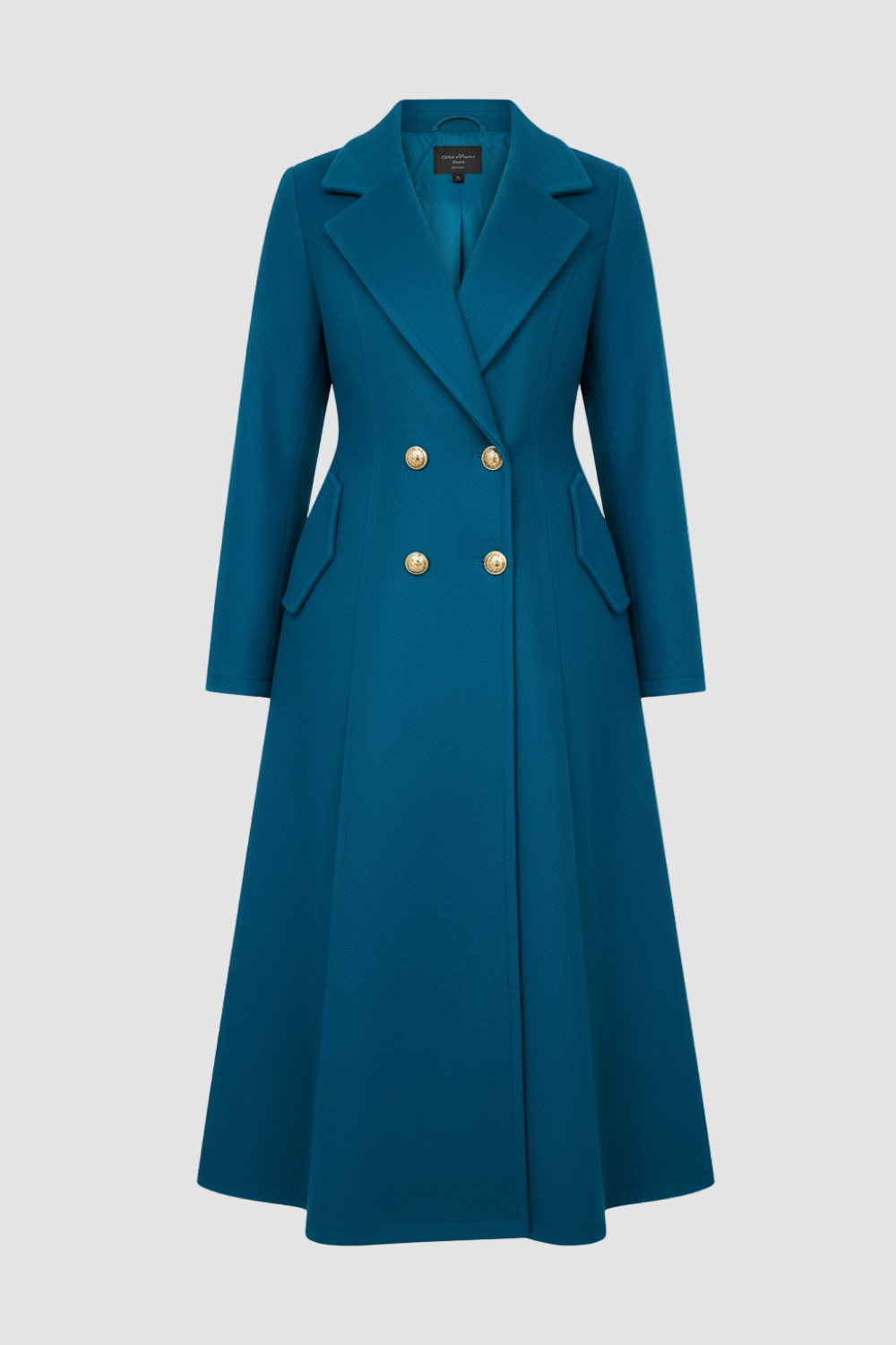 MAWEII – Wool Blend A-Line Coat