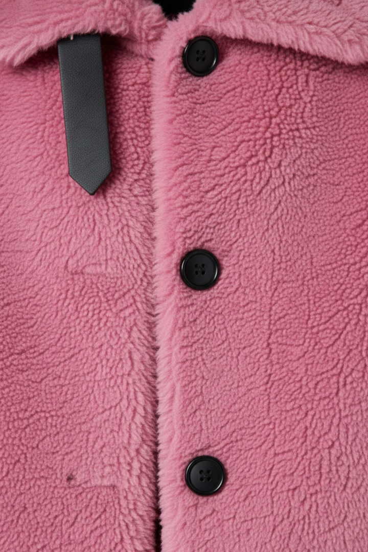 Stay warm with the VARLENE Winter Wool Coat. Thick cashmere-style fabric, reversible, windproof, and designed with hit-color buttons for a stylish winter look.