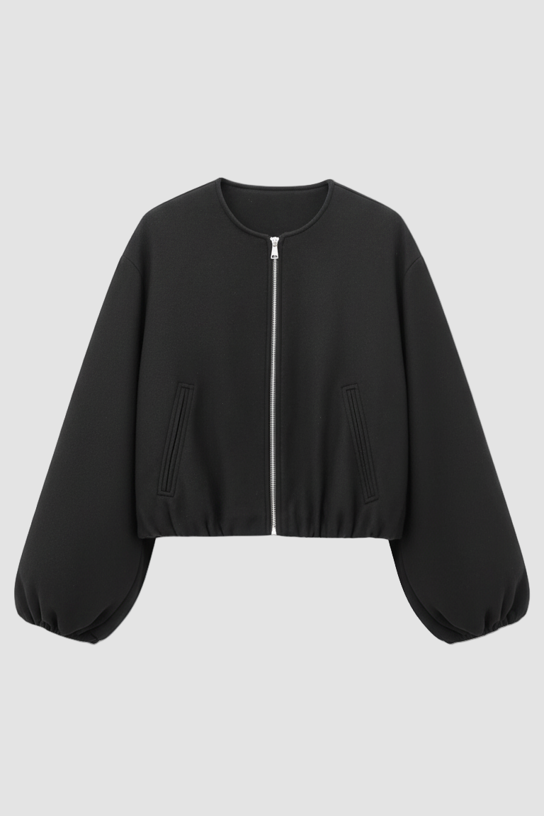  VALERINE Velvet Bomber Jacket