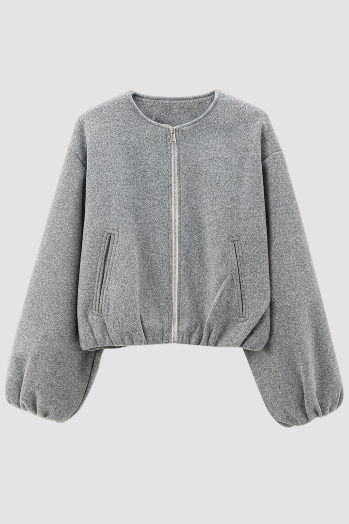  VALERINE Velvet Bomber Jacket