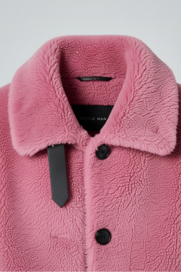 Stay warm with the VARLENE Winter Wool Coat. Thick cashmere-style fabric, reversible, windproof, and designed with hit-color buttons for a stylish winter look.