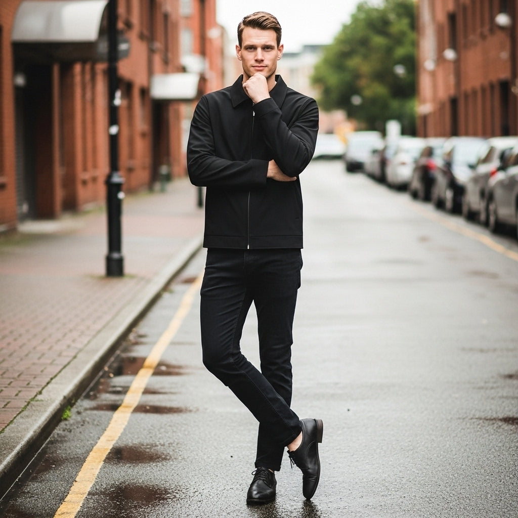 Dalvyn | Men’s Zip Collar Jacket