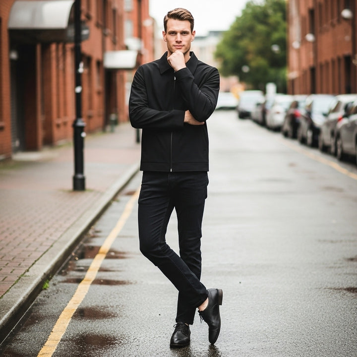 Dalvyn | Men’s Zip Collar Jacket