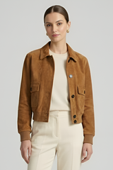 LILLY – Suede Leather Jacket