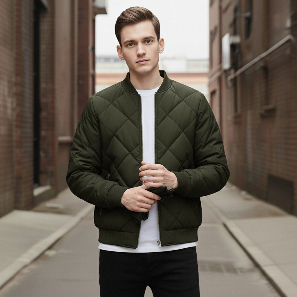 Dalvyn | Men’s Varsity Puffer Jacket
