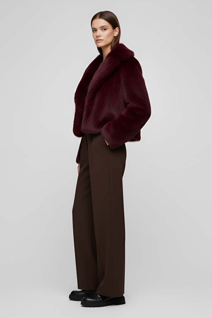 CAMELIA – Faux Fur Winter Coat Warm Heritage