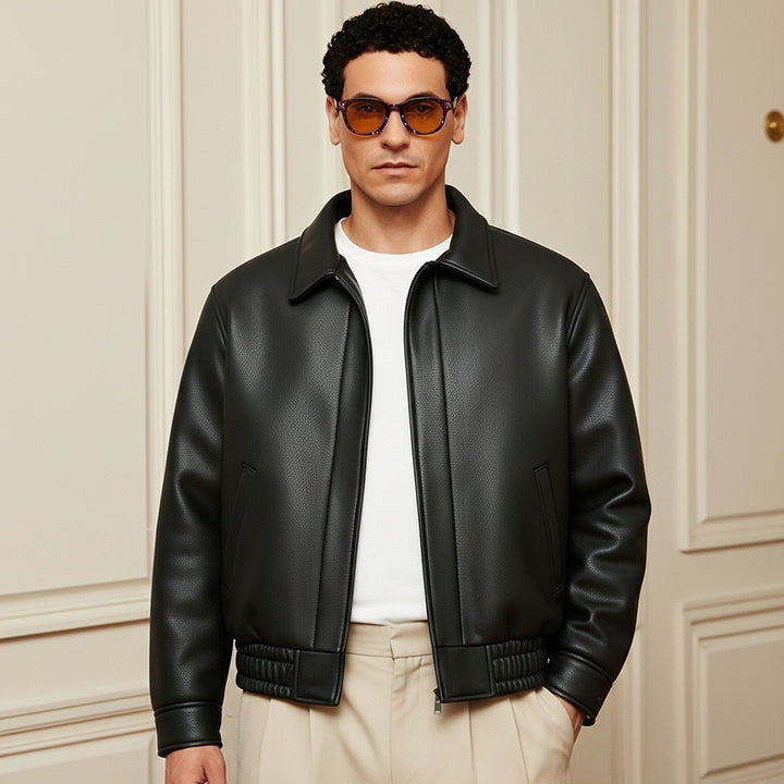 Dalvyn | PU Leather Biker Jacket