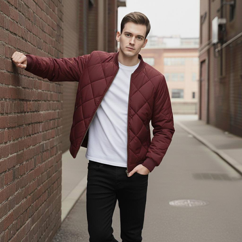 Dalvyn | Men’s Varsity Puffer Jacket