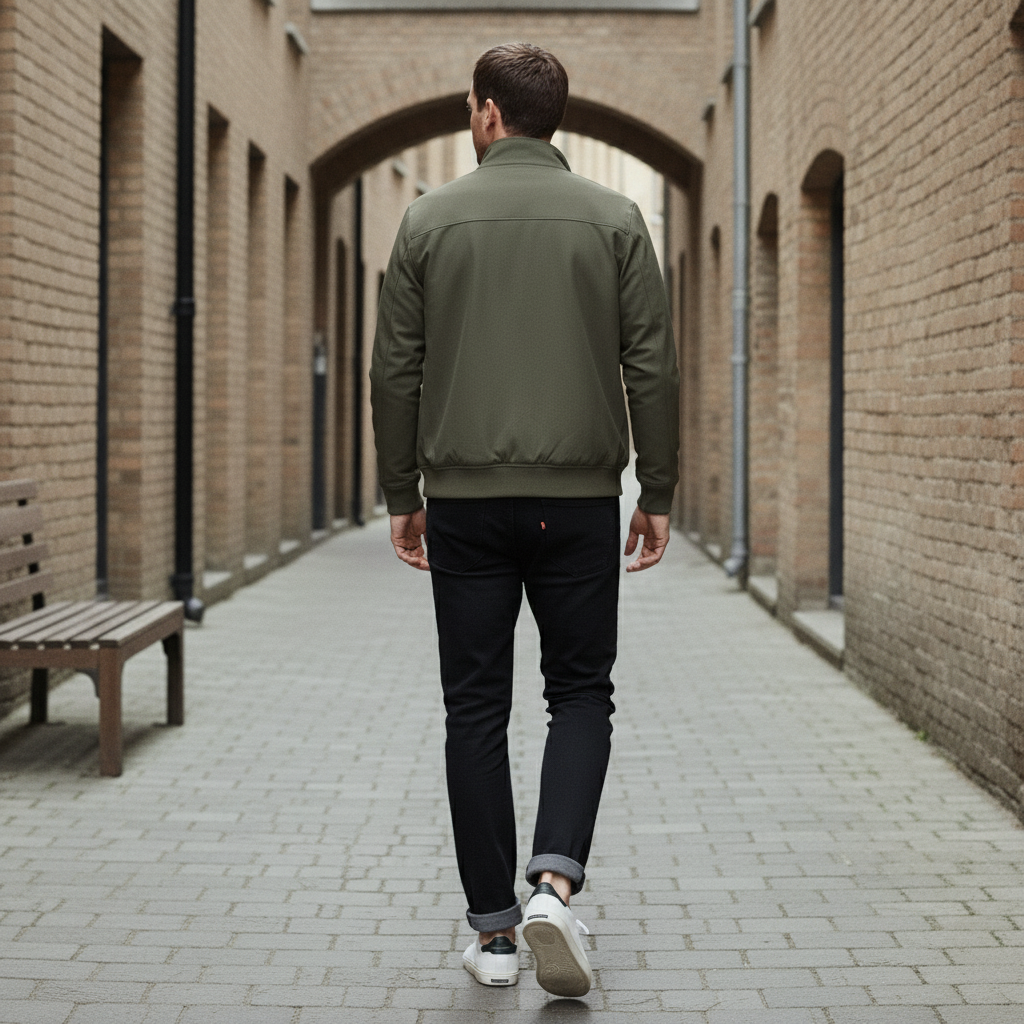 Dalvyn |  Slim Fit Bomber Jacket