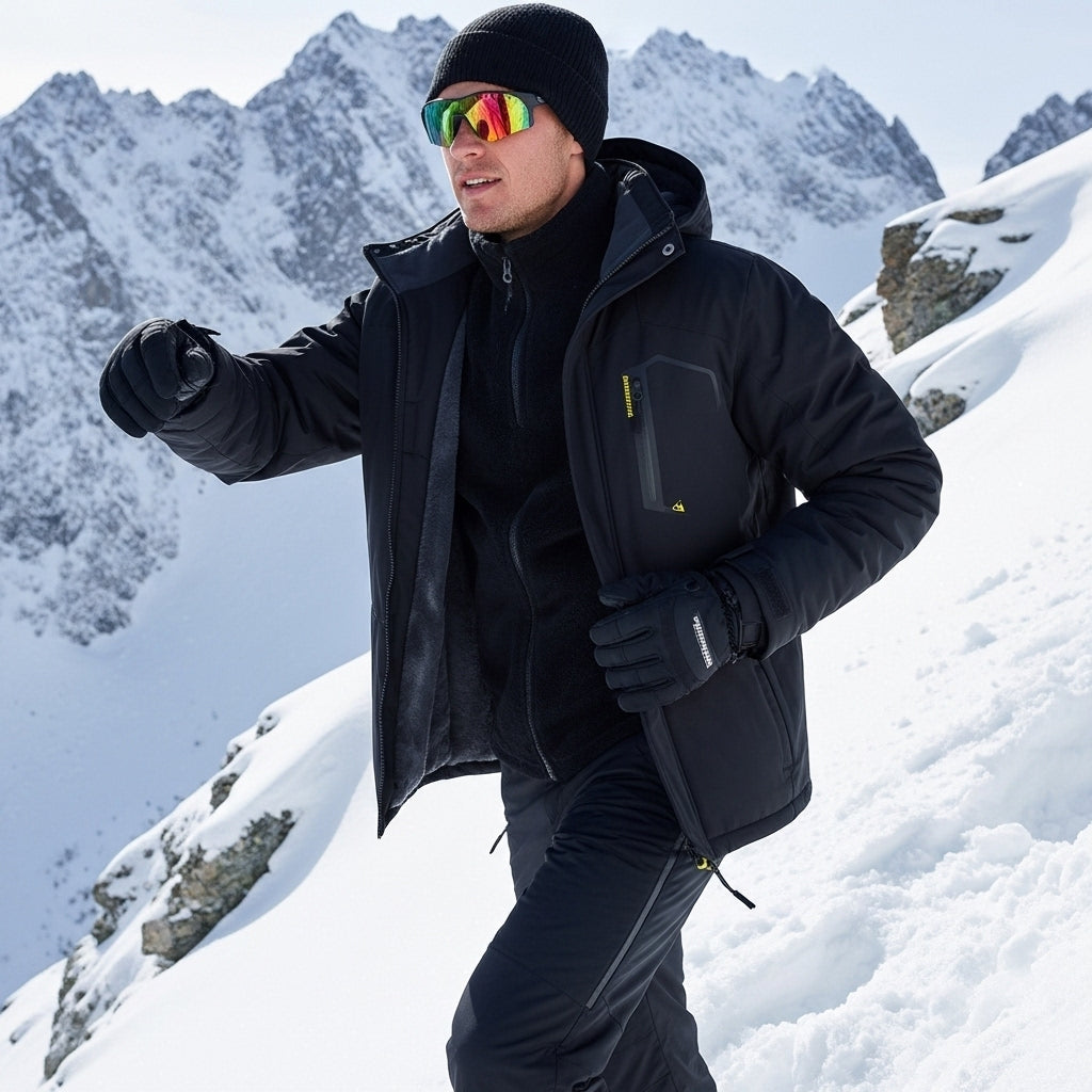 Dalvyn | Waterproof Fleece Mountain Parka