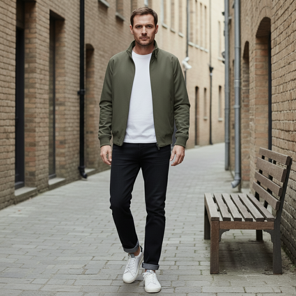 Dalvyn |  Slim Fit Bomber Jacket