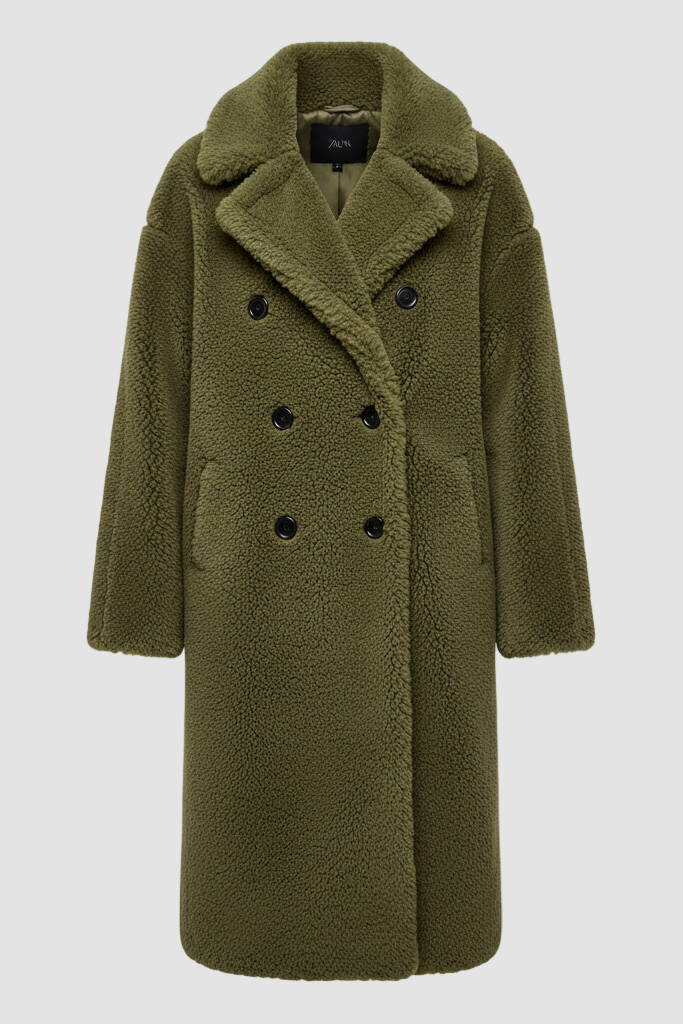 Dalvyn knee length winter coat – long warm parka with adjustable waist, padded insulation, and hooded design for elegant winter comfort.