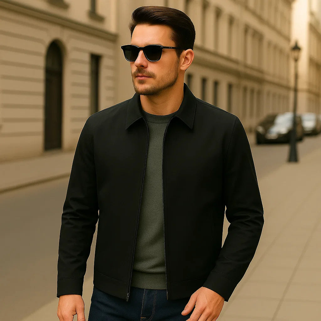 Dalvyn | Men’s Zip Collar Jacket