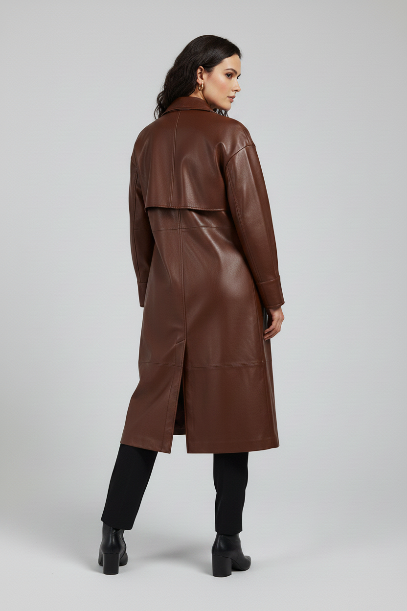CARSON - Belted Sheepskin - quiet luxury, plush shearling