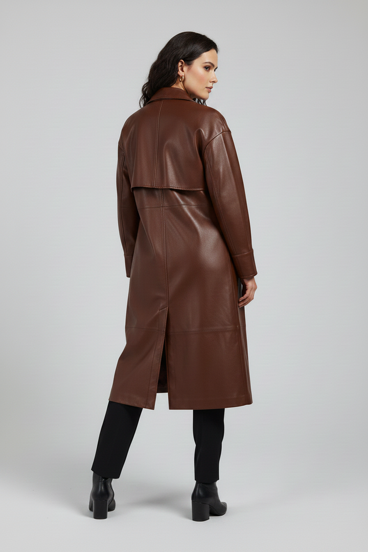 CARSON - Belted Sheepskin - quiet luxury, plush shearling