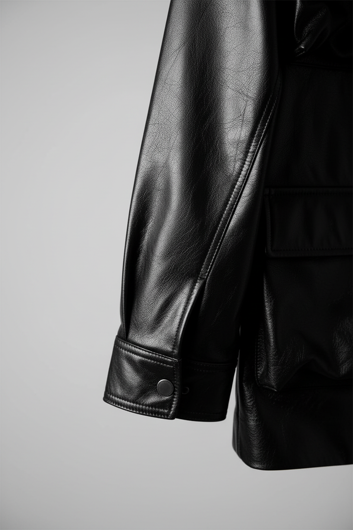CECILE - Oversized Wax Co - premium waxed texture, sleeve, cuff
