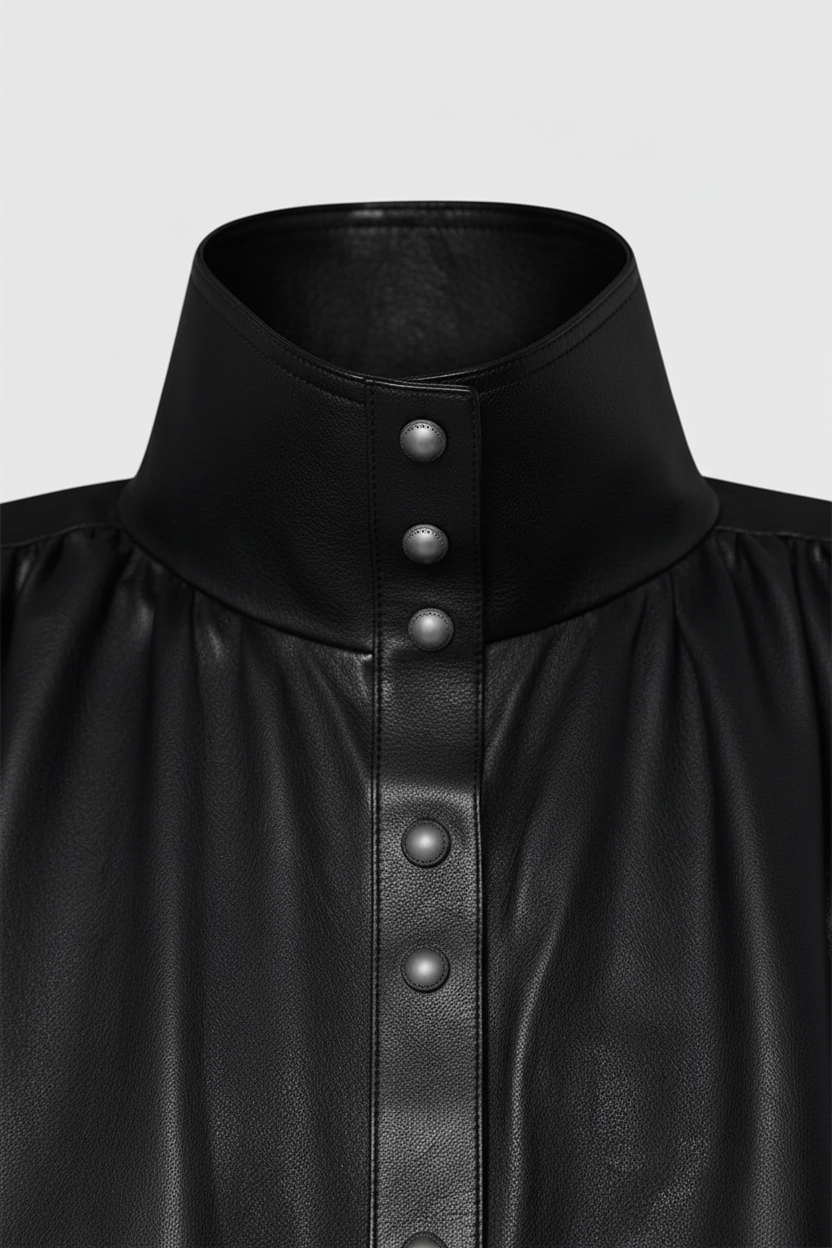 CHANTAL - Sheepskin Jacke - sheepskin, collar, detail, luxury