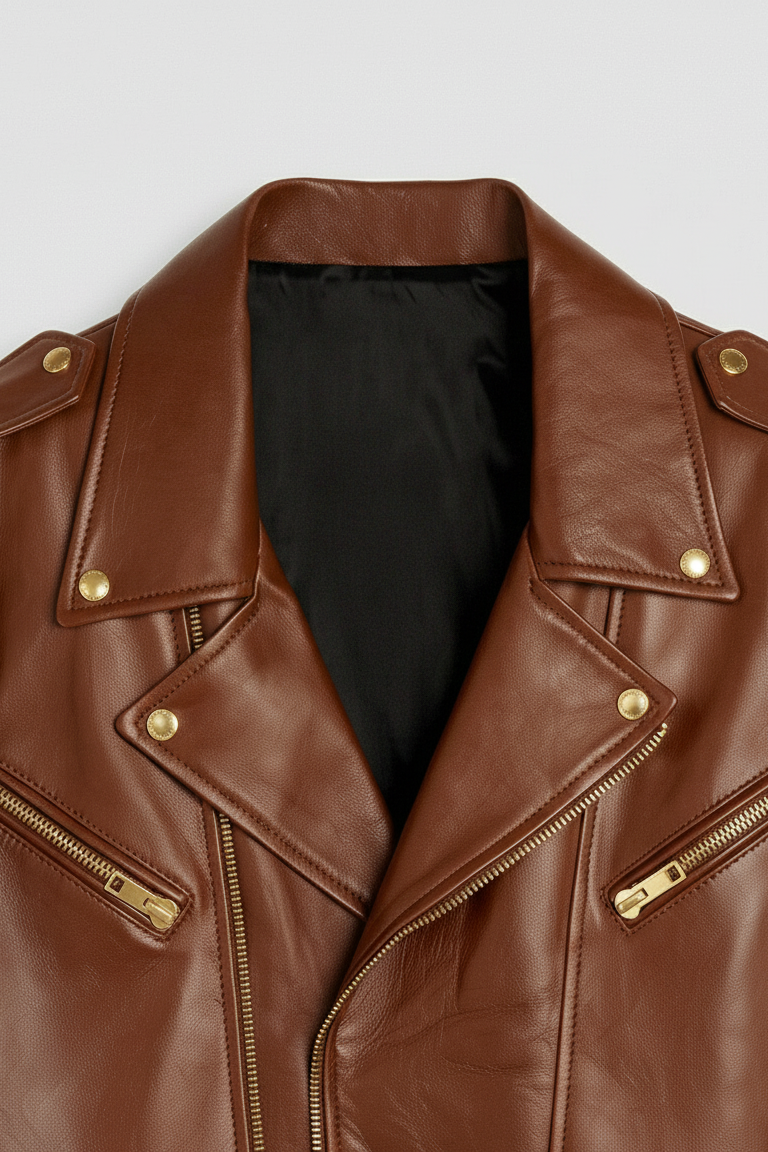 DALLAS - Oversized Vintage - collar, fabric texture, stitching detail