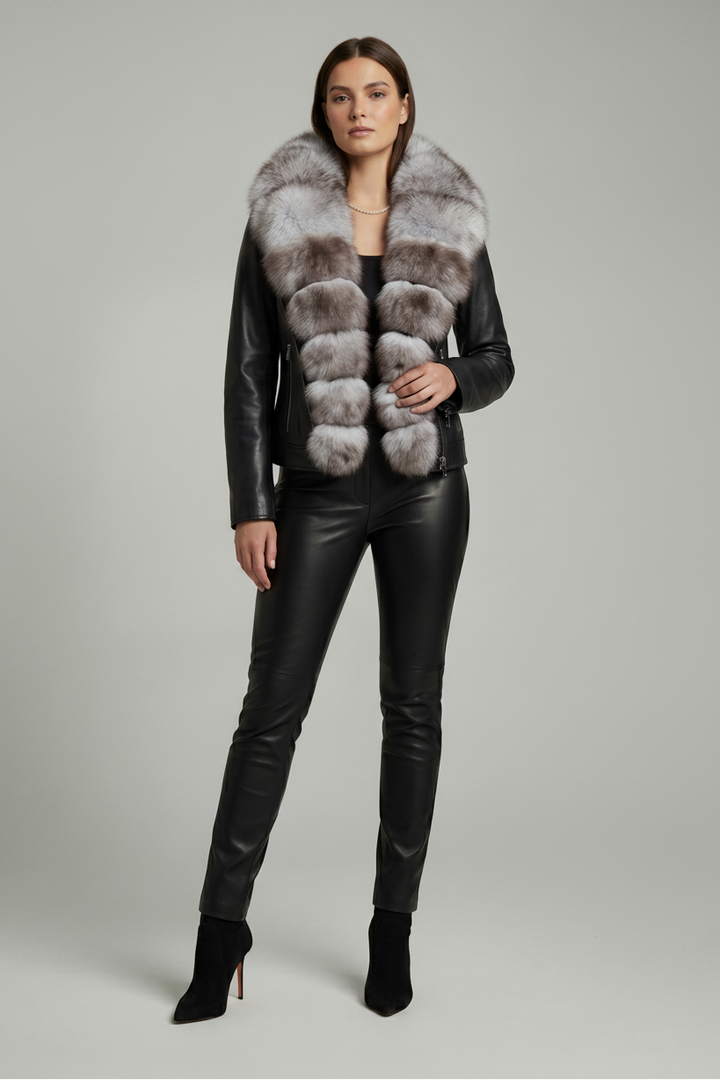 DELTA - Sable Fur Collar - genuine, luxurious, soft, elegant