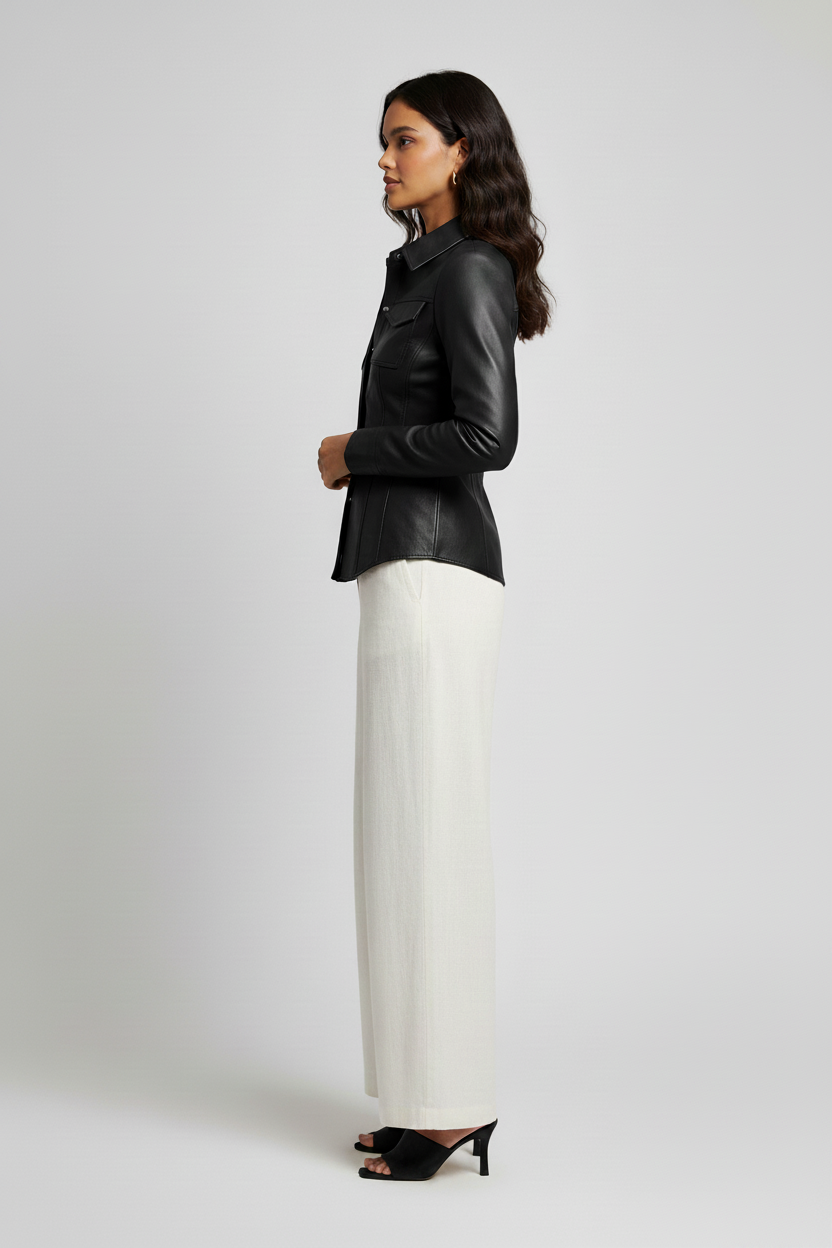 ELEANOR – Single-Breasted - tailored black shoes studio
