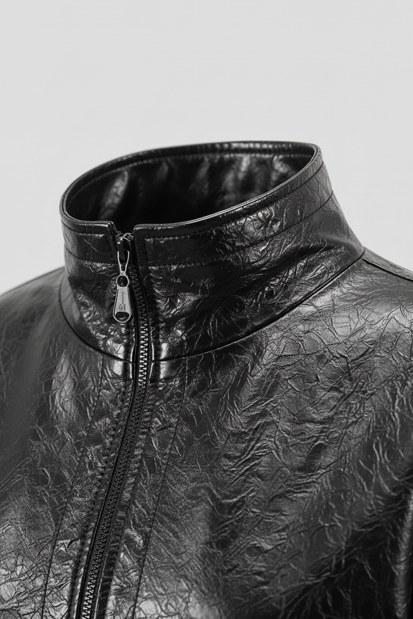 HELOISE - STAND COLLAR VI - stand collar, intricate details, premium texture