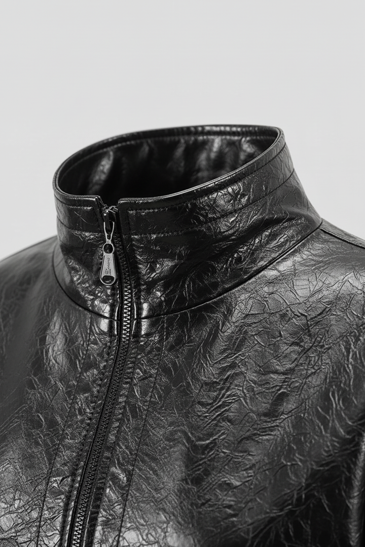 HELOISE - STAND COLLAR VI - stand collar, intricate details, premium texture