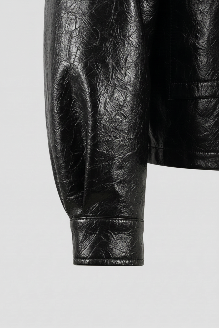 HELOISE - STAND COLLAR VI - tailored sleeve, luxurious fabric, cuff detail